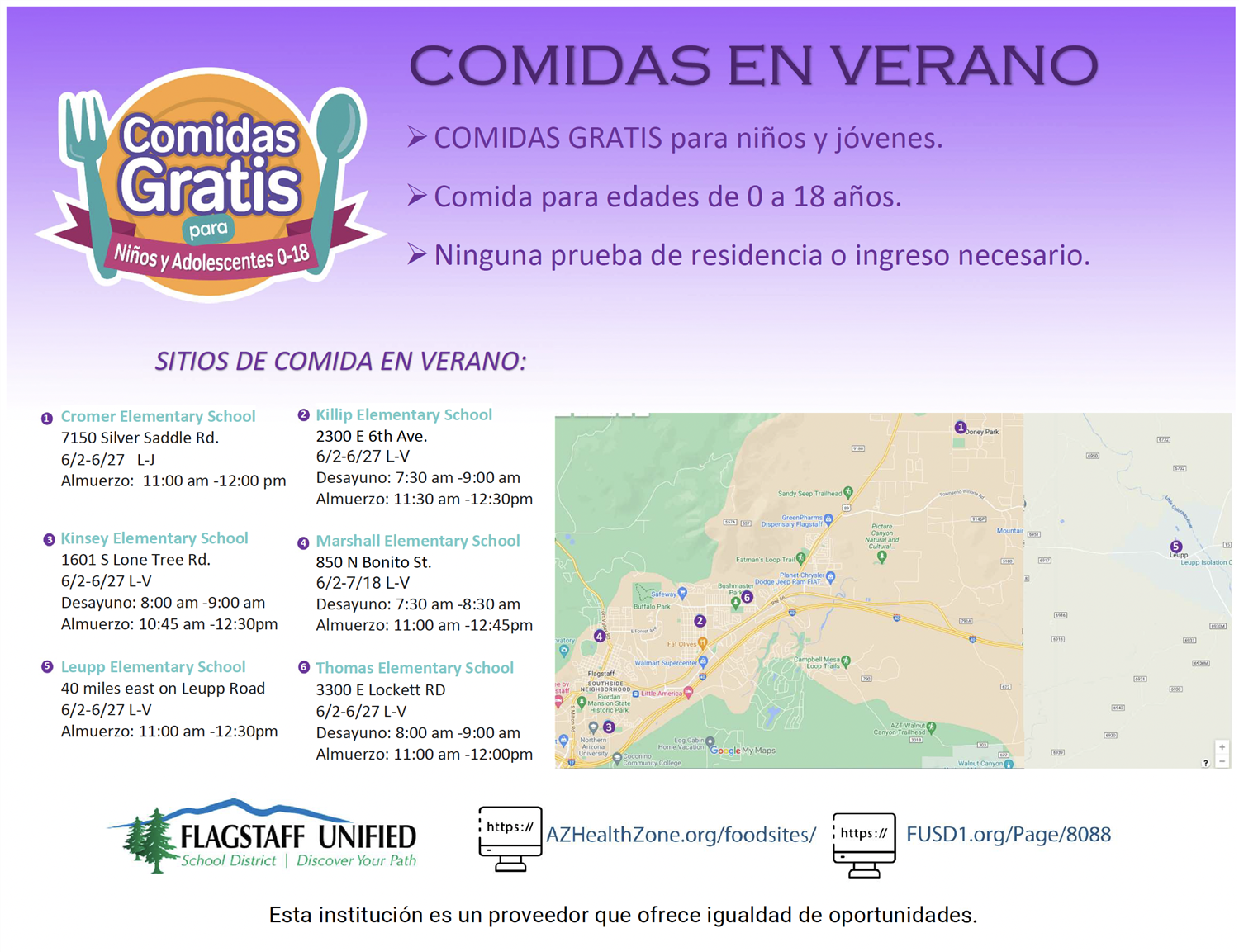 Comidas en verano